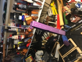Painted a Glock for a girl Passion Purple